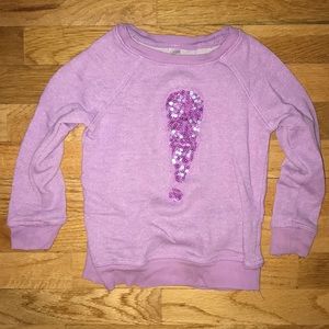 Cherokee xs 4-5 purple sweatshirt